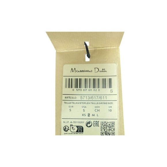 Massimo Dutti Womens Sweater S Small Pullover Mulberry Purple 5713/617 NWT - Picture 4 of 10